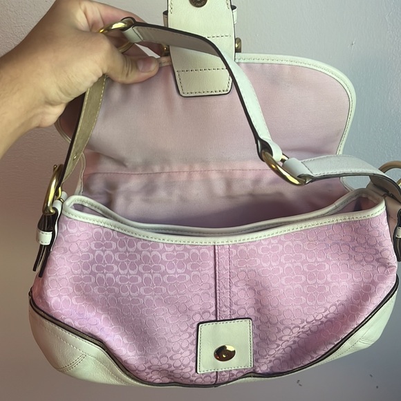 Vintage pink Coach Soho shoulder bag - Picture 9 of 13